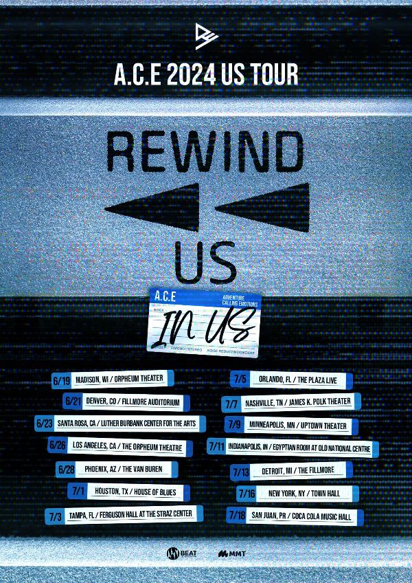 A.C.E『REWIND_US』2024世界巡演北美站