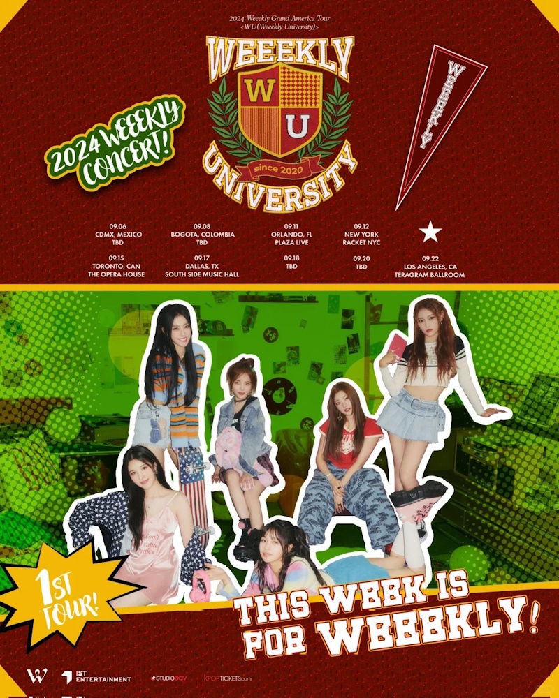 Weeekly北美巡演