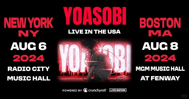 日本双人音乐组合YOASOBI美国演唱会